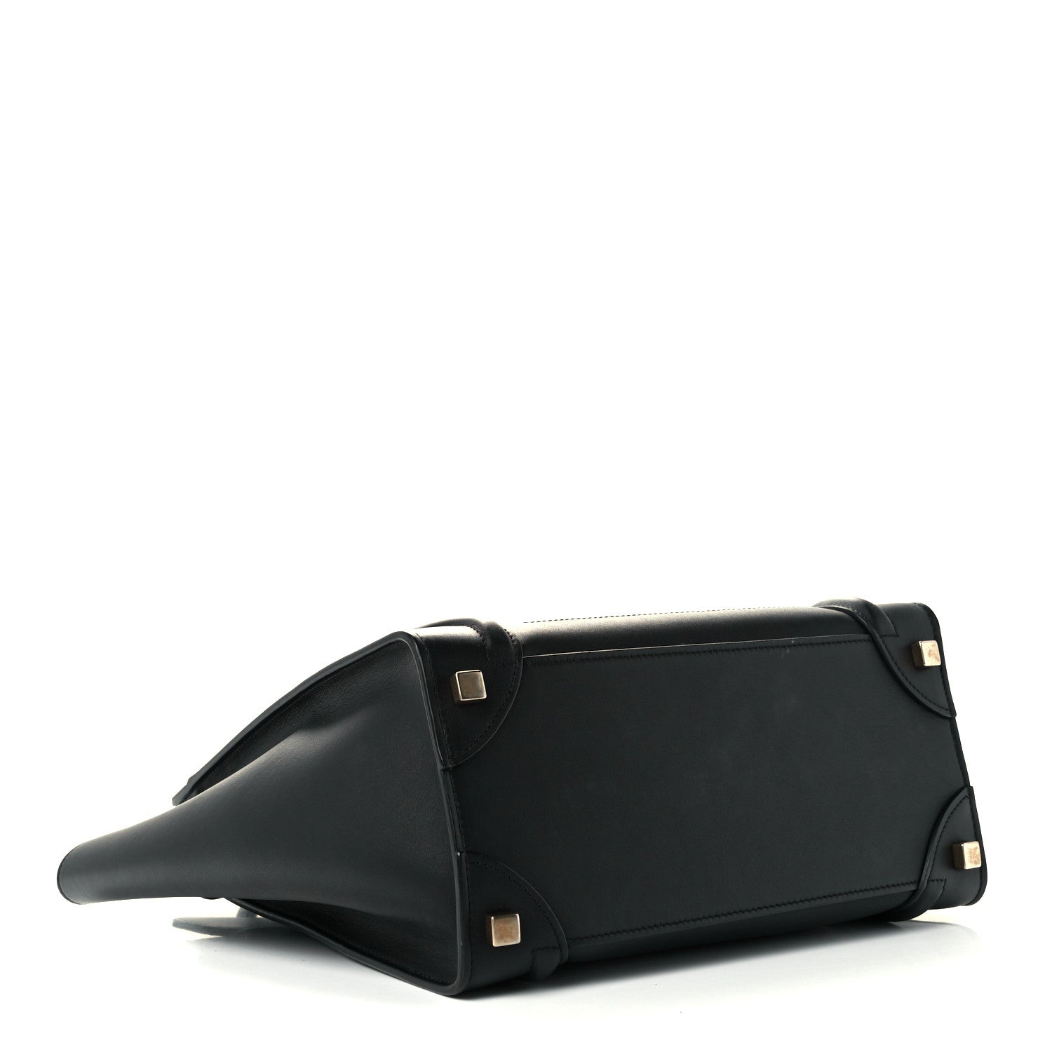 Celine Smooth Calfskin Micro Luggage Black 4 of 9