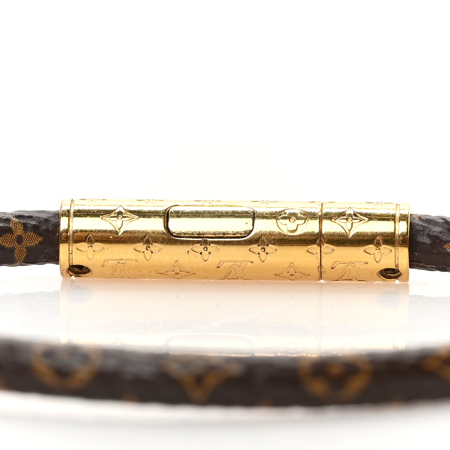 Louis Vuitton Monogram LV Confidential Bracelet 17 4 of 4