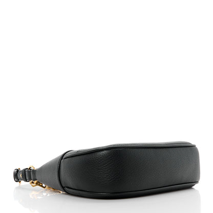 Gucci Goatskin Small Aphrodite Shoulder Bag Black 4 of 13