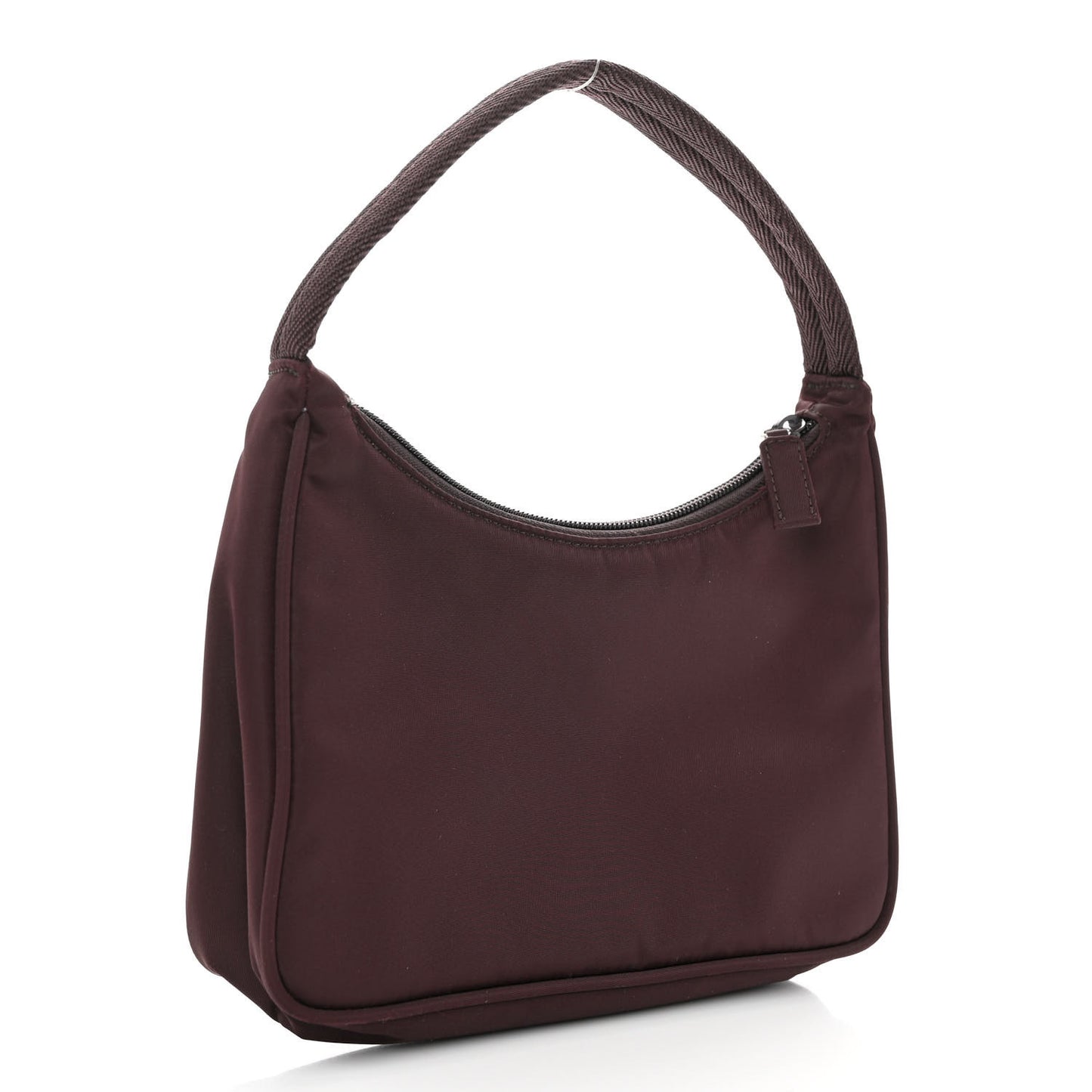 Nylon Vela Shoulder Bag Granato