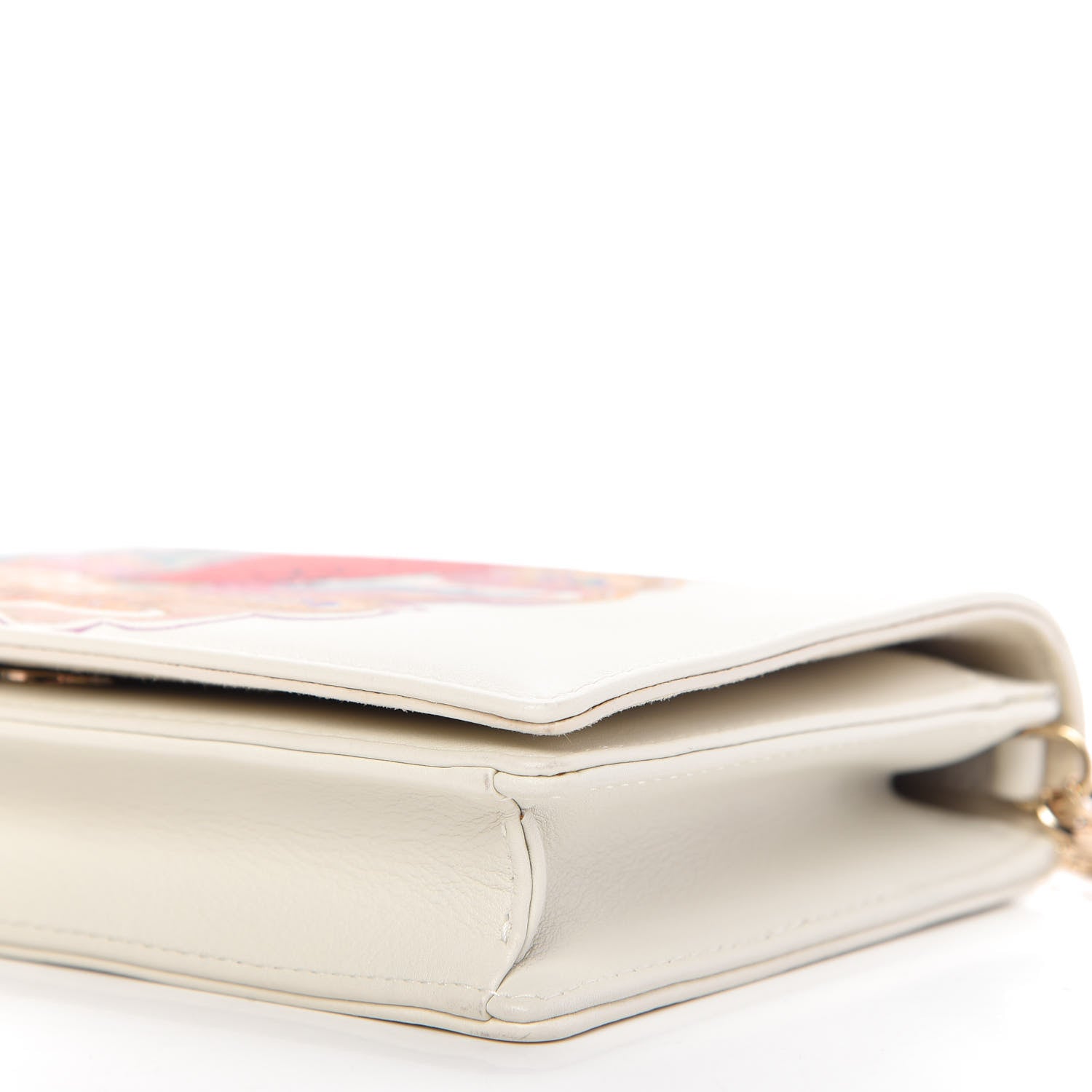 Christian Dior Calfskin Amour Wallet On Chain Multicolor 6 of 8