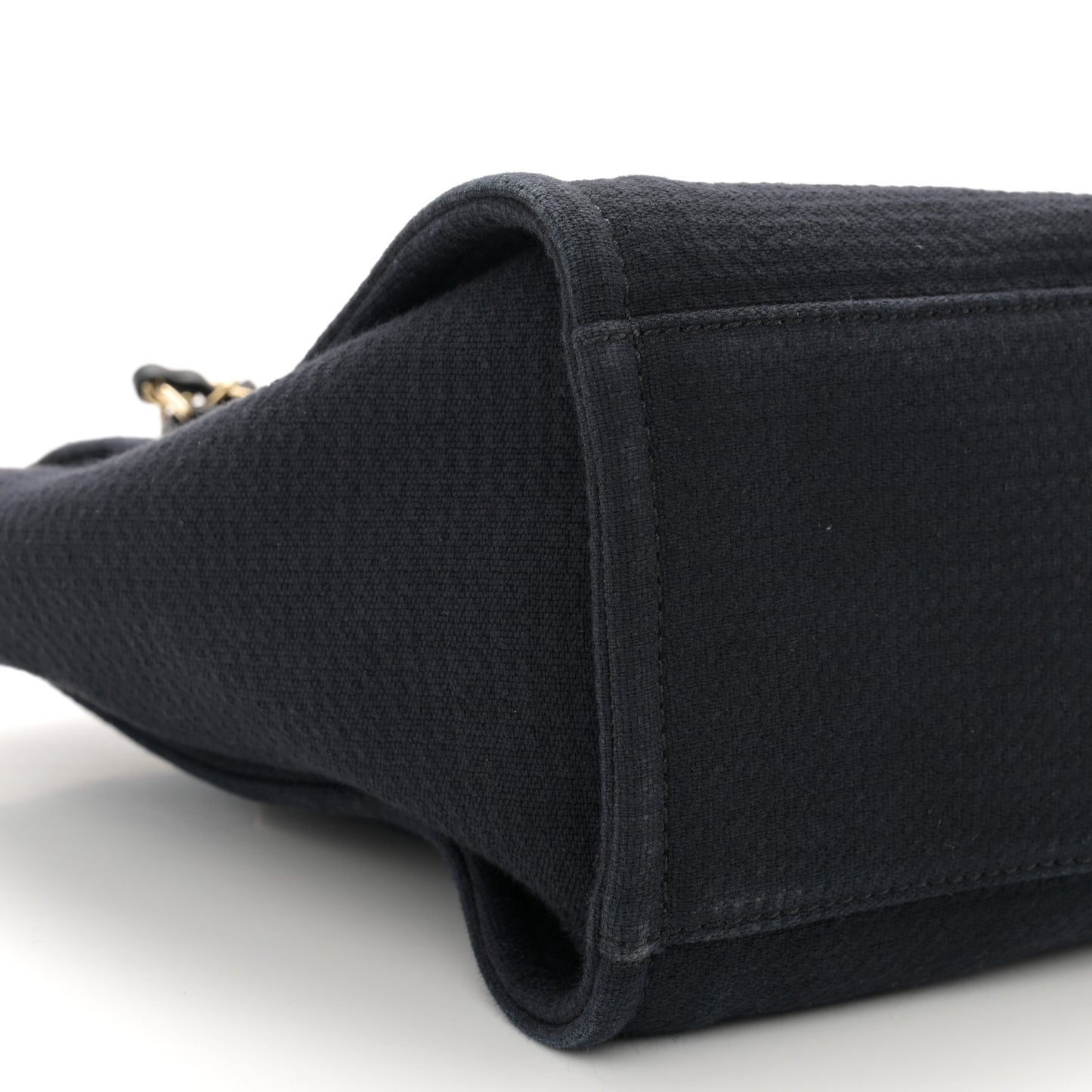 Mixed Fibers Small Deauville Tote Black