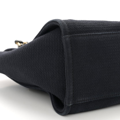 Chanel Mixed Fibers Small Deauville Tote Black 10 of 11