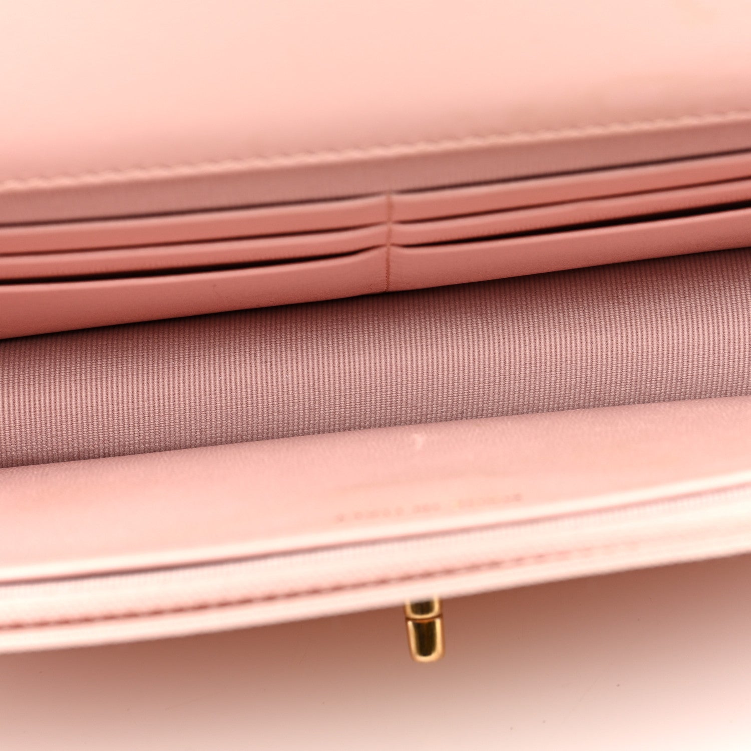 Chanel Lambskin Quilted CC Camellia Crush Wallet on Chain WOC Pink 5 of 11