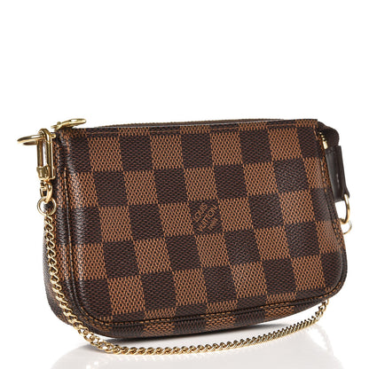 Louis Vuitton Damier Ebene Mini Pochette Accessories 3 of 8