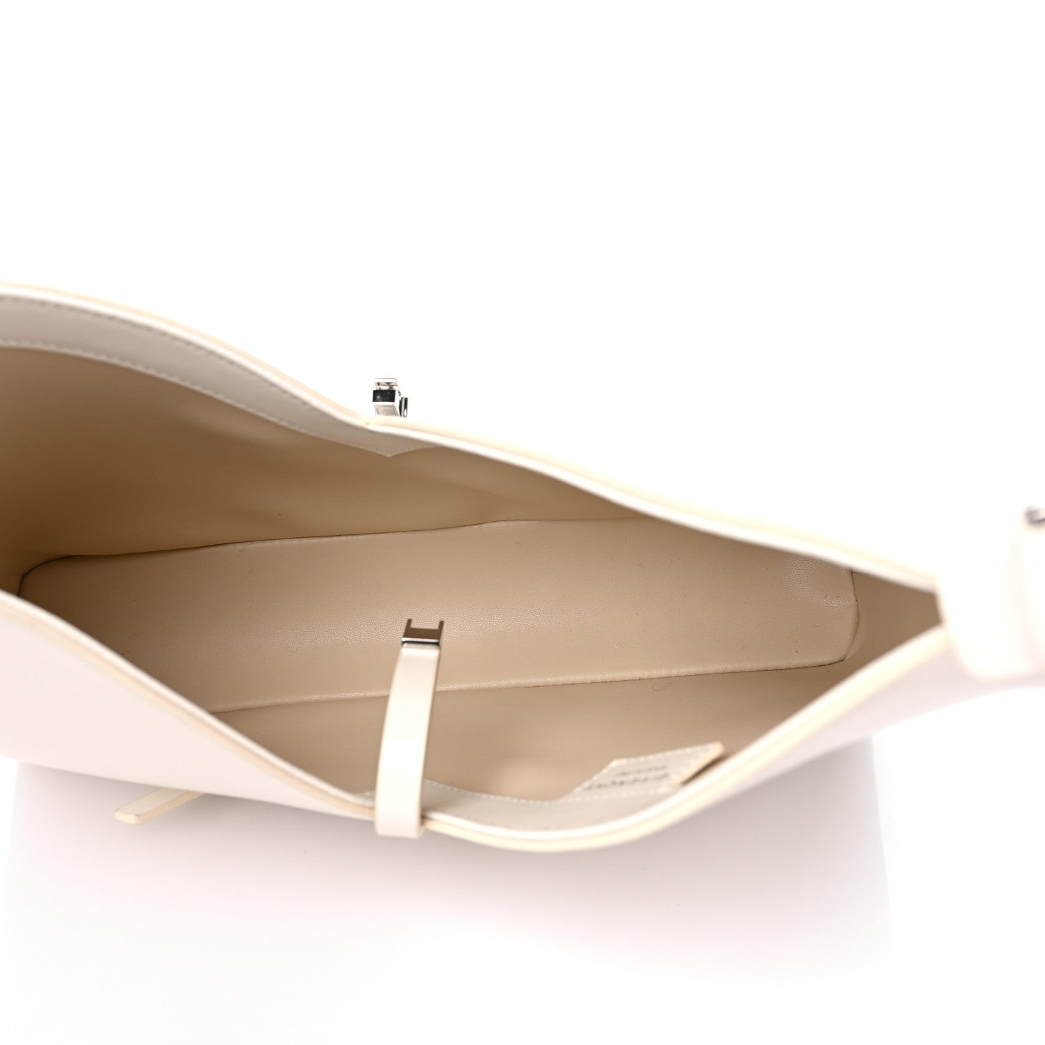 Givenchy Box Calfskin Small Cut Out Shoulder Bag Ivory 6 of 14