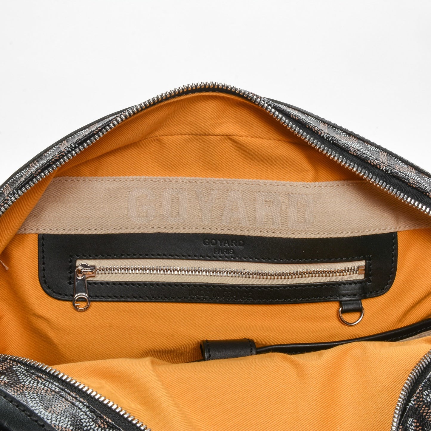 Goyardine Saint Jeanne MM Bowler Black