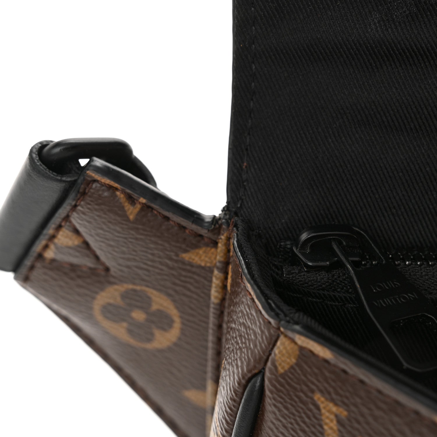 Louis Vuitton Monogram Macassar S Lock Messenger 11 of 12