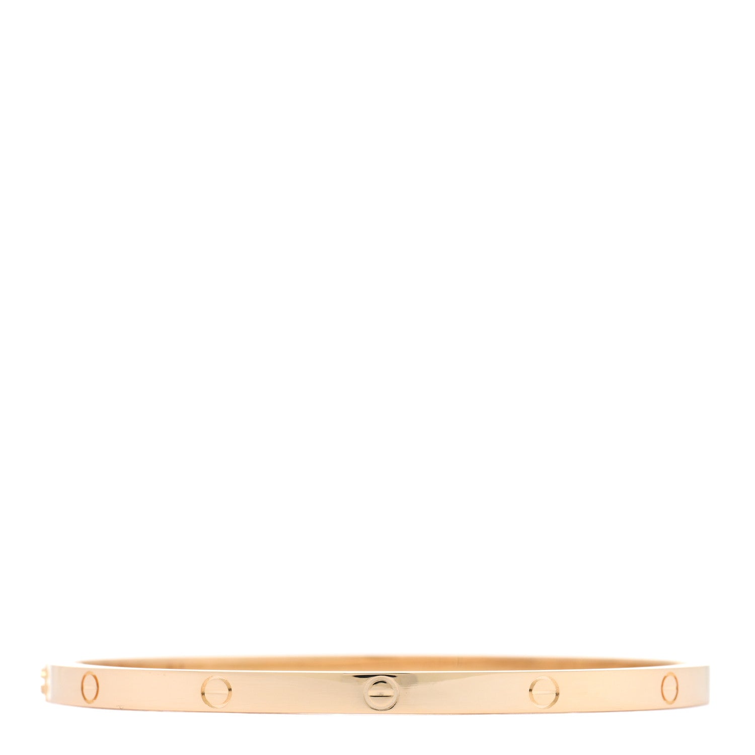 Cartier 18K Yellow Gold Small LOVE Bracelet 17 2 of 6