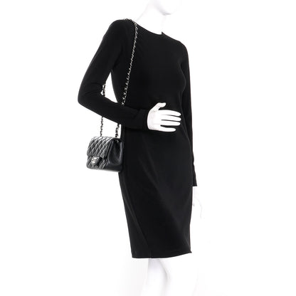 Chanel Caviar Quilted Mini Square Flap Black 2 of 8