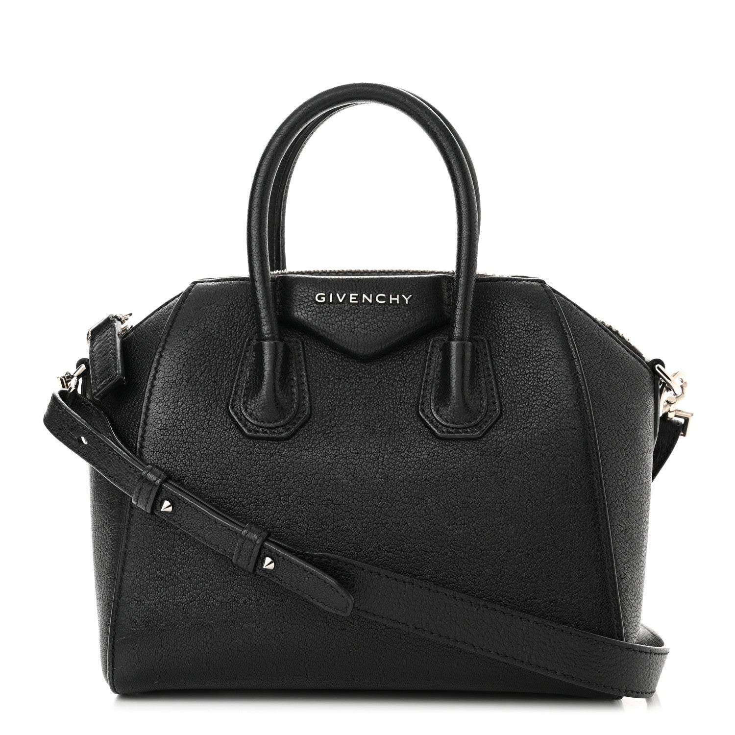 Givenchy Sugar Goatskin Mini Antigona Black 1 of 11