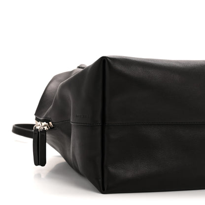 The Row Polished Saddle Calfskin Henri Bag Black 8 of 11