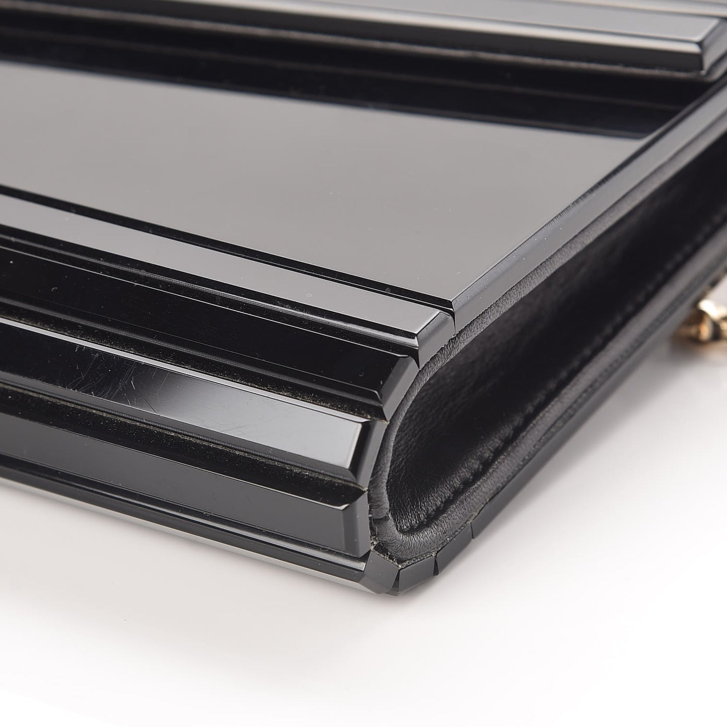 Acrylic Candy Clutch Black