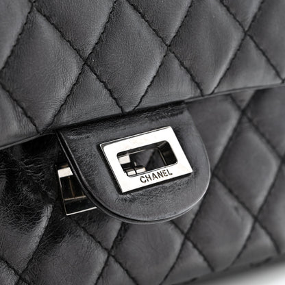 Chanel Aged Calfskin Quilted 2.55 Reissue 226 Flap Black 13 of 14