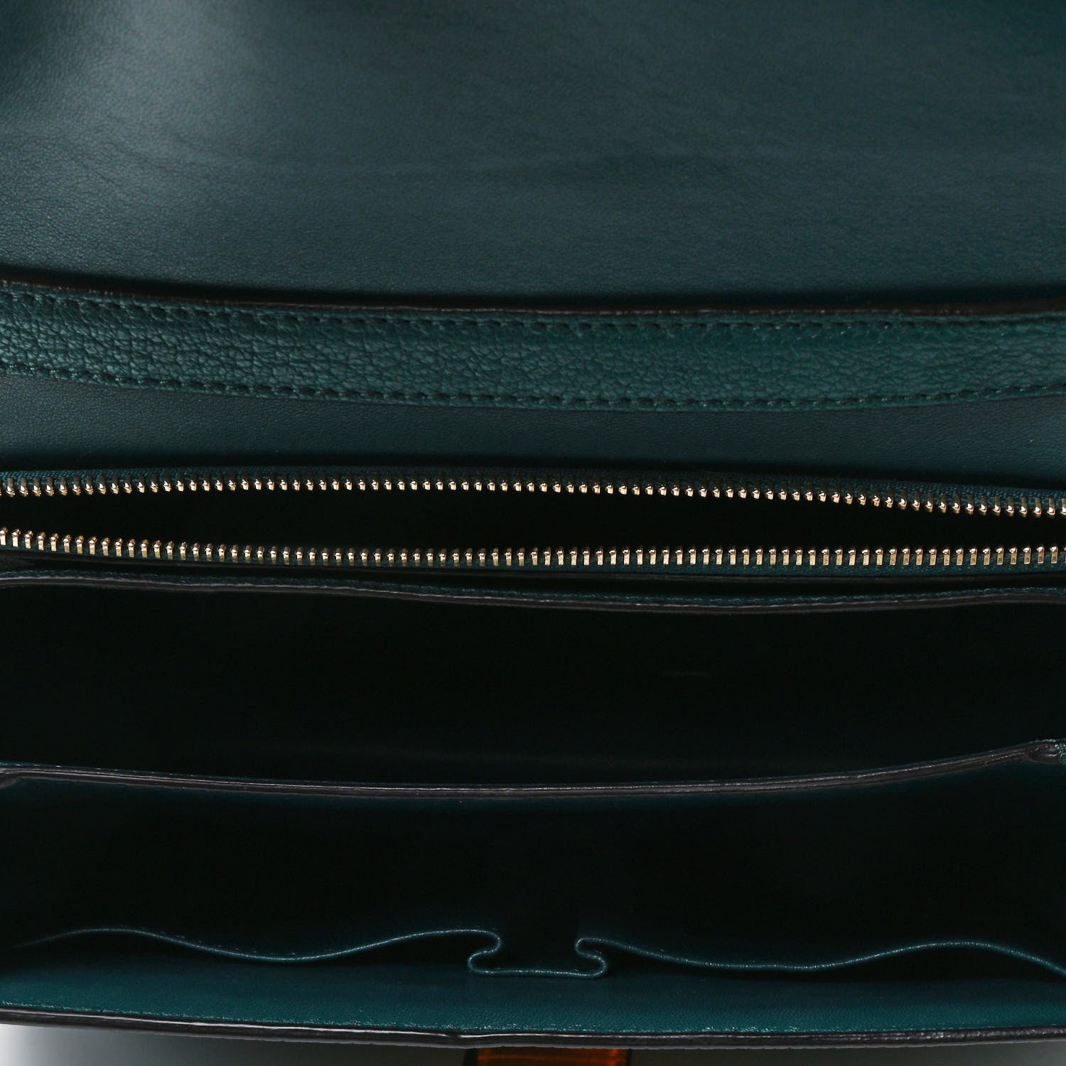 Celine Goatskin Medium Classic Box Flap Bag Ocean 4 of 5