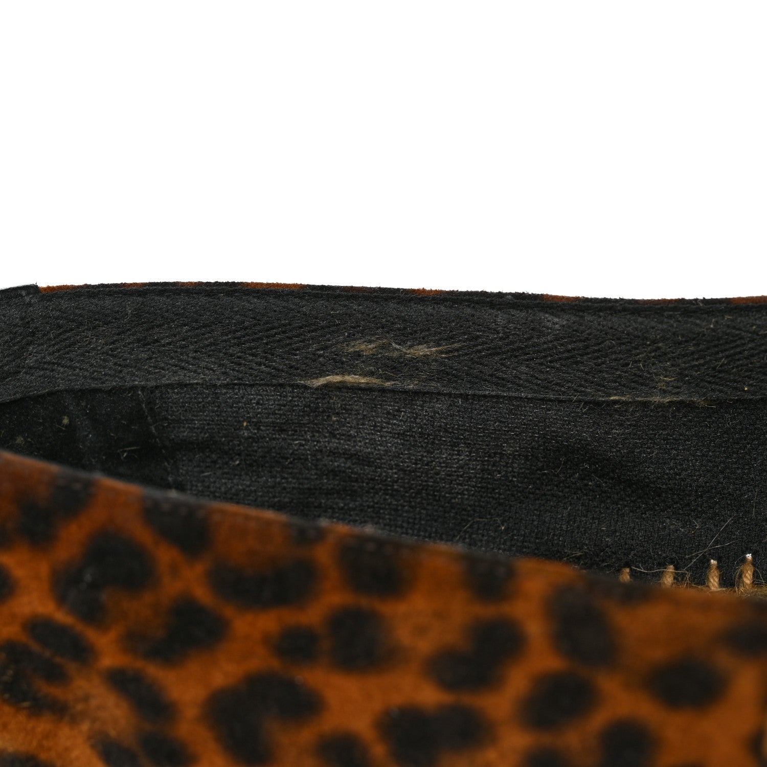 Saint Laurent Suede Leopard Print Espadrilles 39 11 of 12