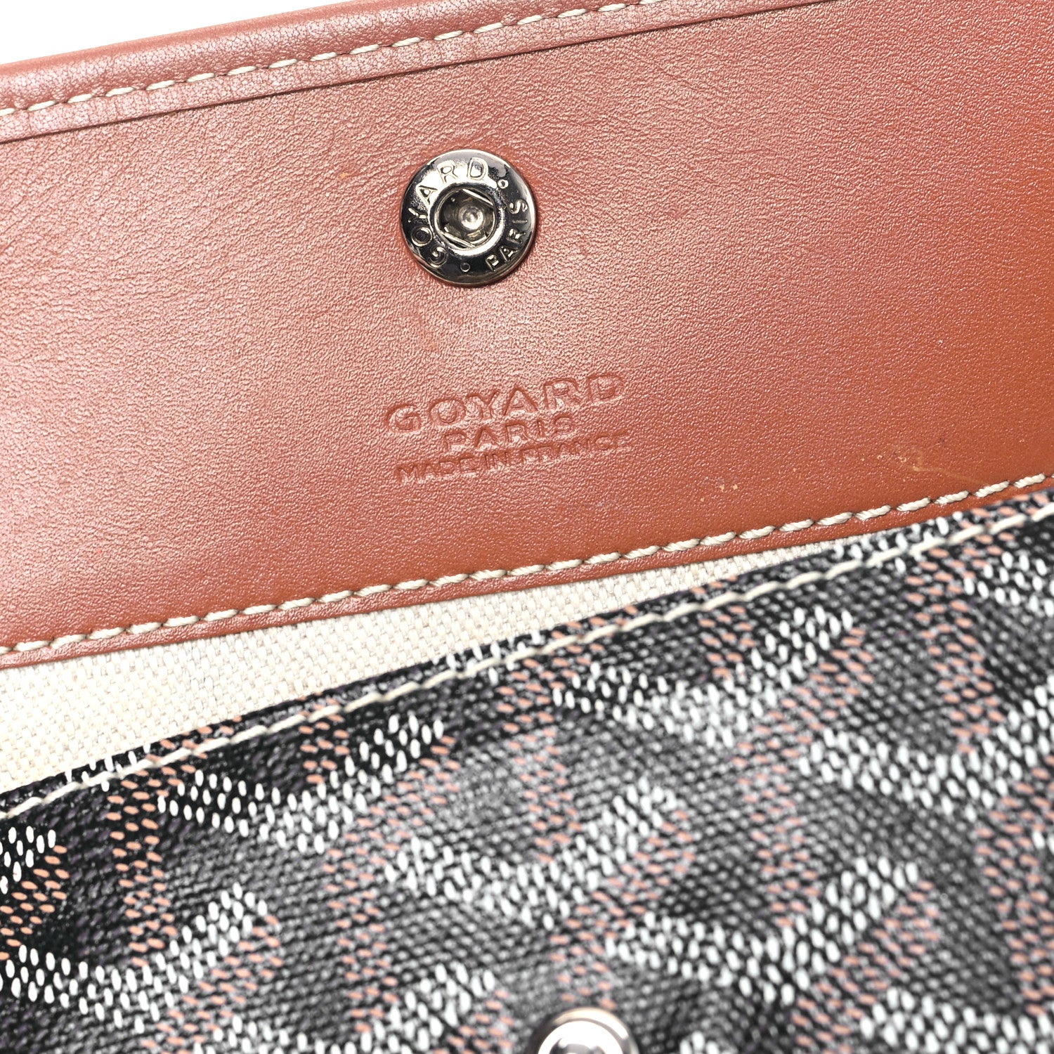Goyard Goyardine Saint Louis PM Black Gold 7 of 11