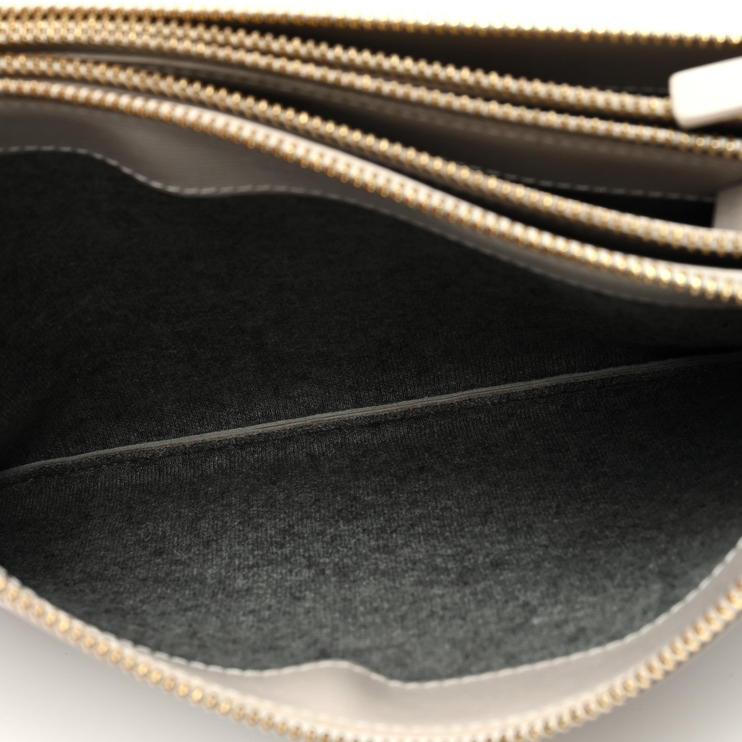 Celine Liege Calfskin Large Trio Crossbody Bag Powder 7 of 11