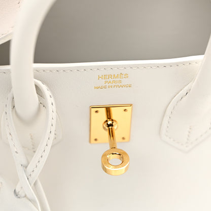 Hermes Swift Birkin 25 New White 6 of 11