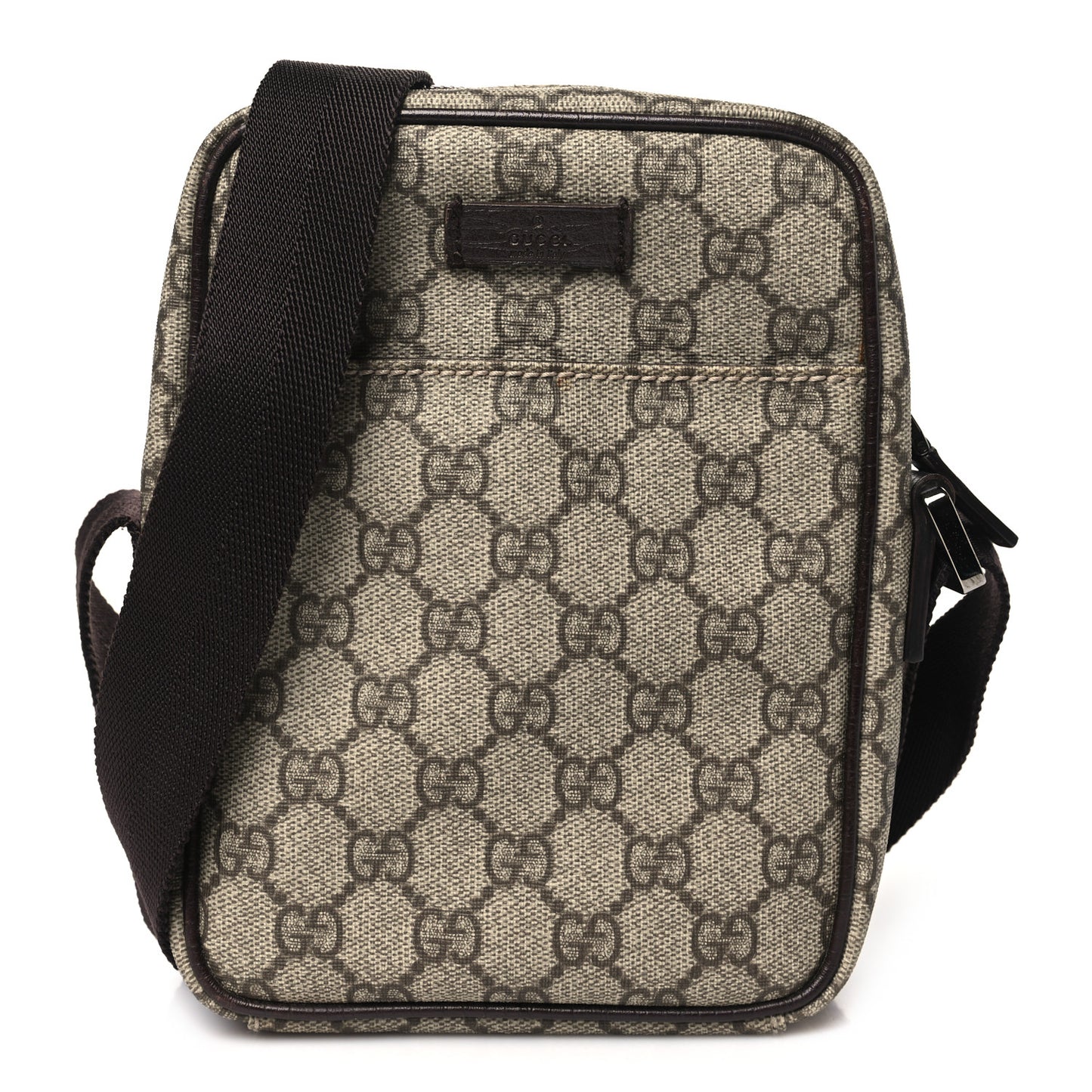 GG Plus Monogram Messenger Bag Ebony