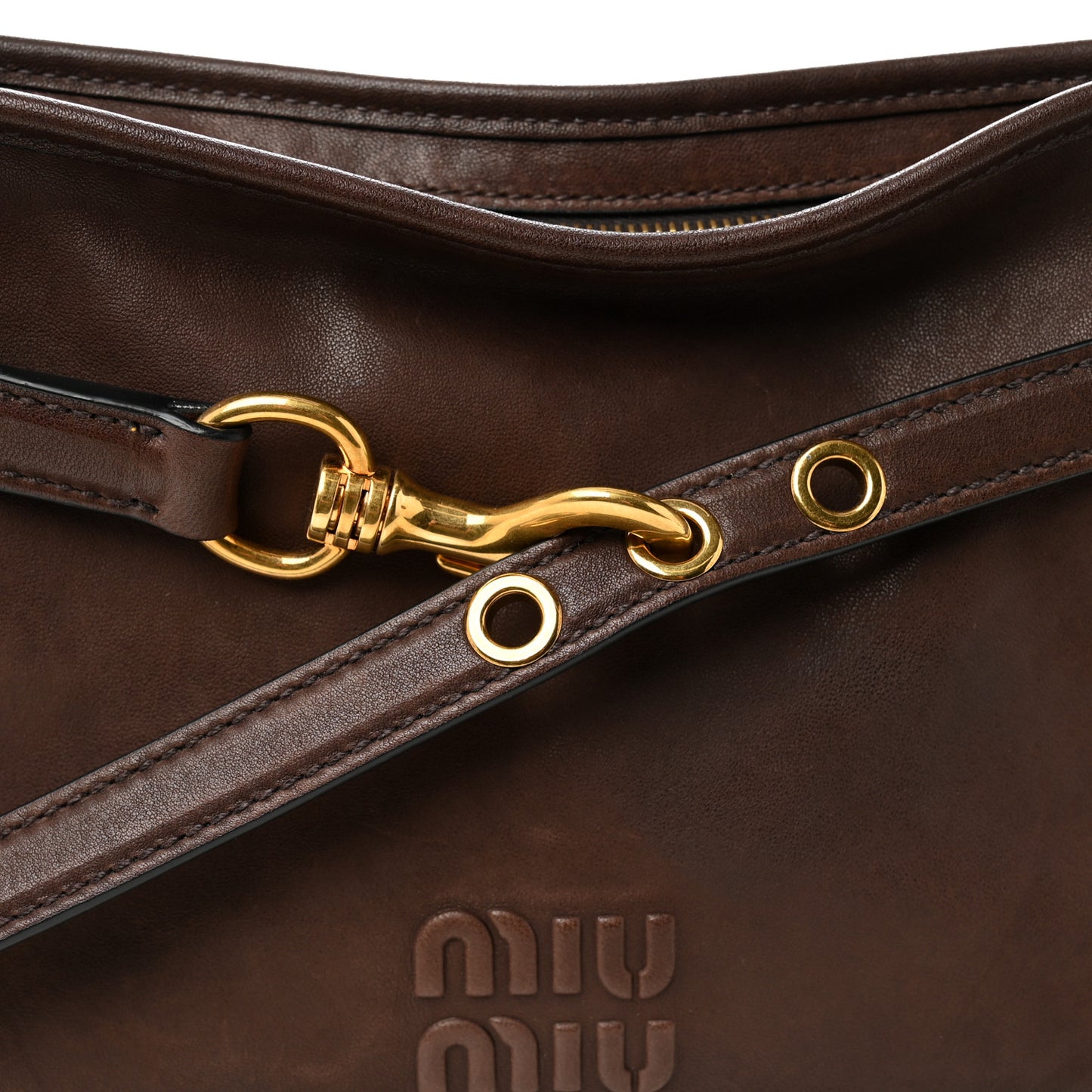 Nappa Aviator Regular Aventure Shoulder Bag Briarwood