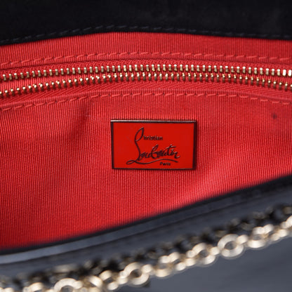 Christian Louboutin Patent Trash Riviera Clutch Black 6 of 12