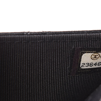 Chanel Lambskin Quilted Wallet On Chain WOC Black 8 of 12
