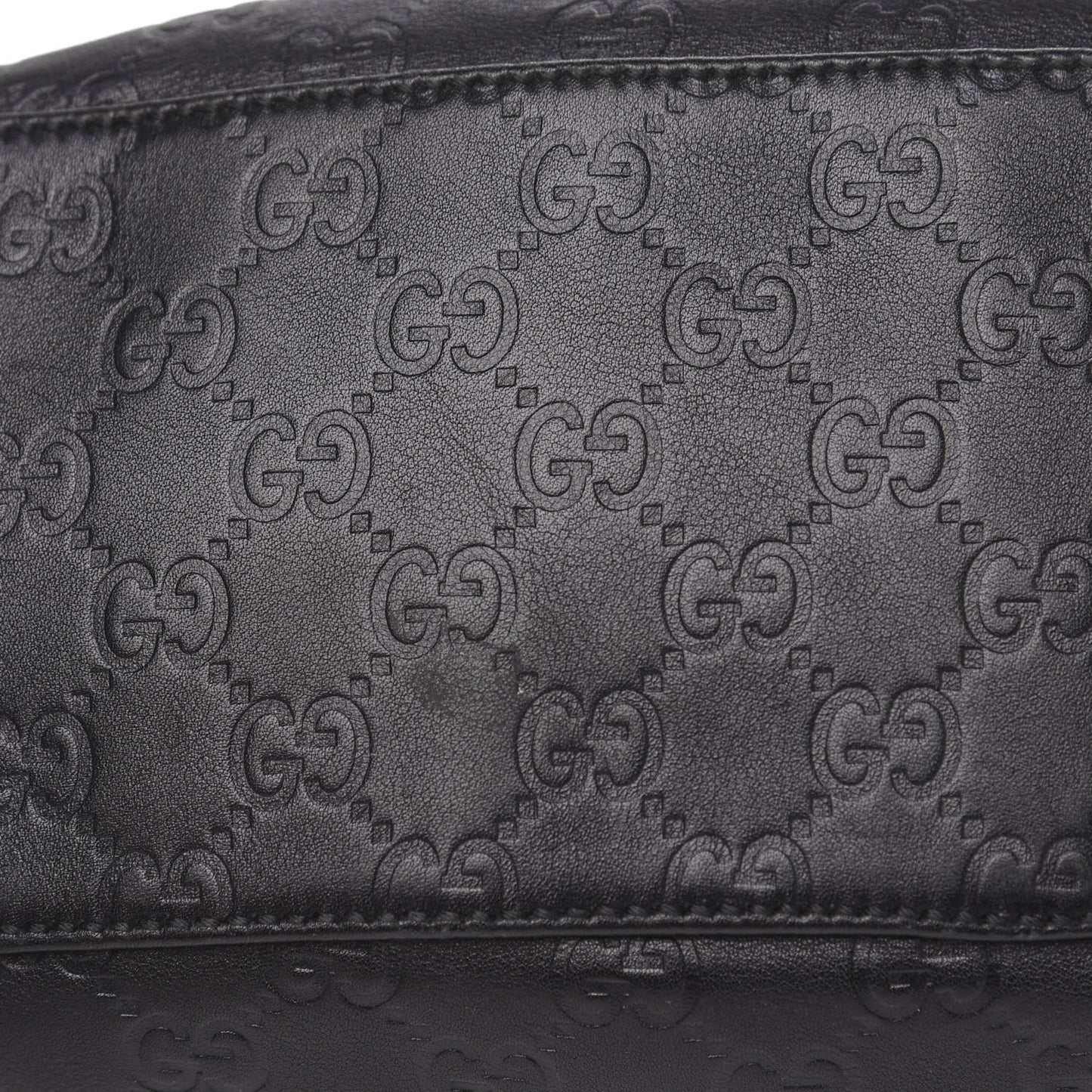 Guccissima Small Pelham Shoulder Bag Black