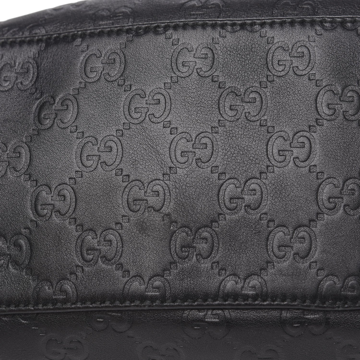 Gucci Guccissima Small Pelham Shoulder Bag Black 10 of 12