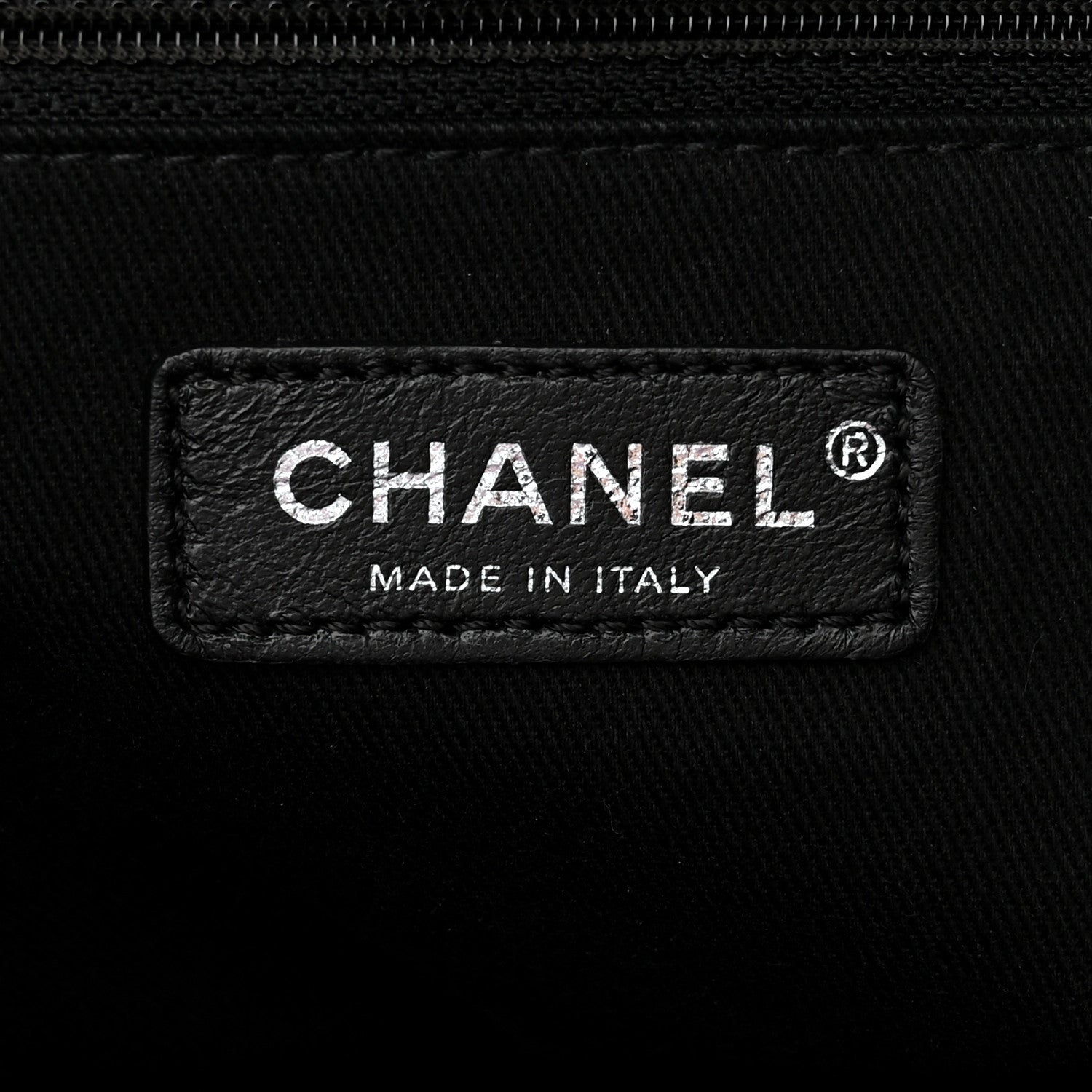 Chanel Canvas Pearl Medium Deauville Tote Black 6 of 11