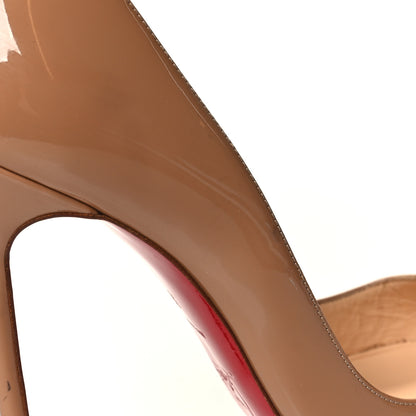 Christian Louboutin Patent So Kate 120 Pumps 38 Nude 8 of 11