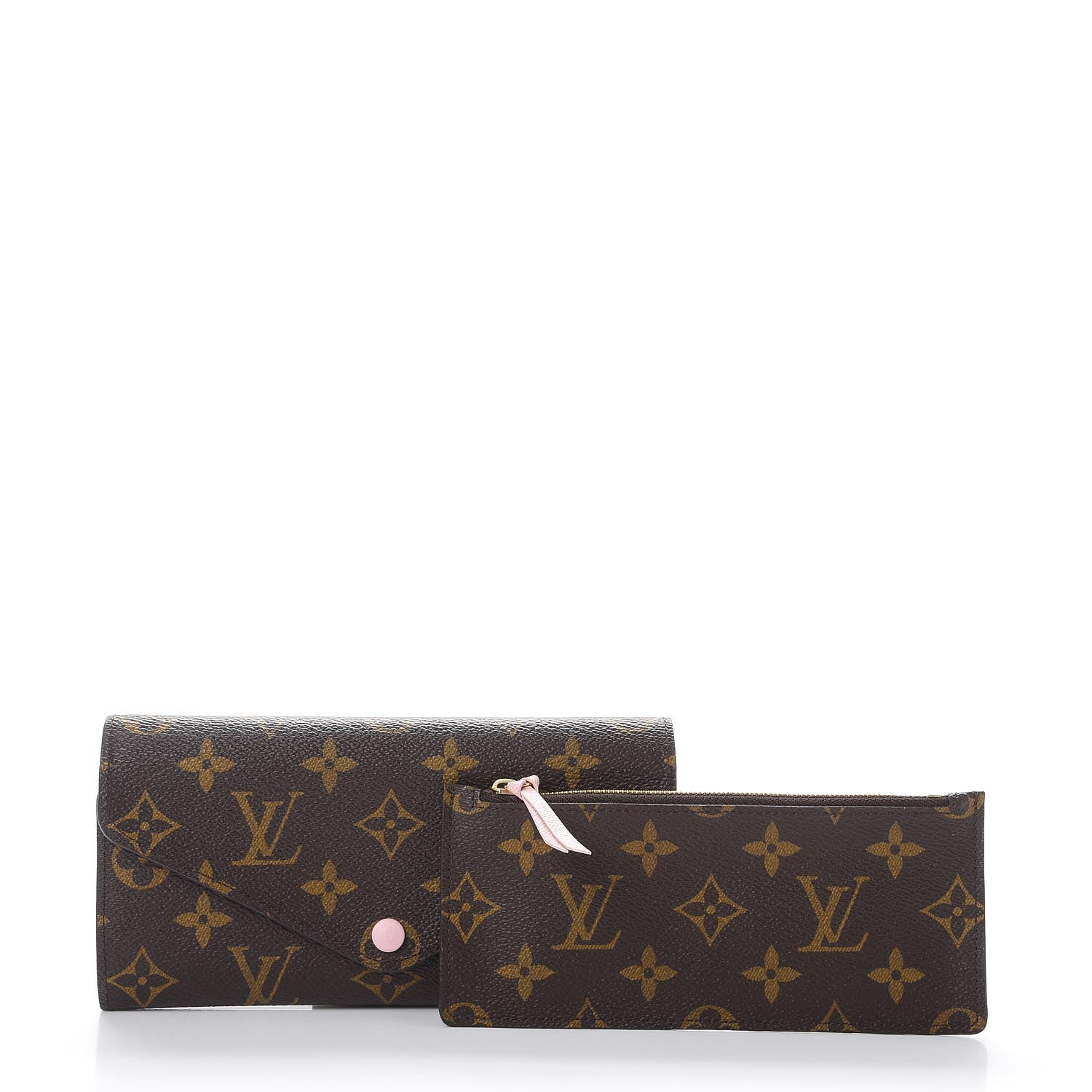 Louis Vuitton Monogram Josephine Wallet Rose Ballerine 5 of 11