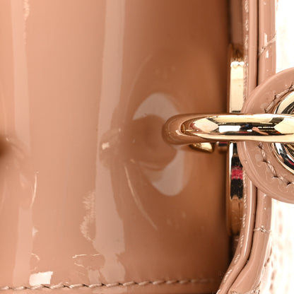 Christian Dior Patent Cannage Mini Lady Dior Light Pink 11 of 12