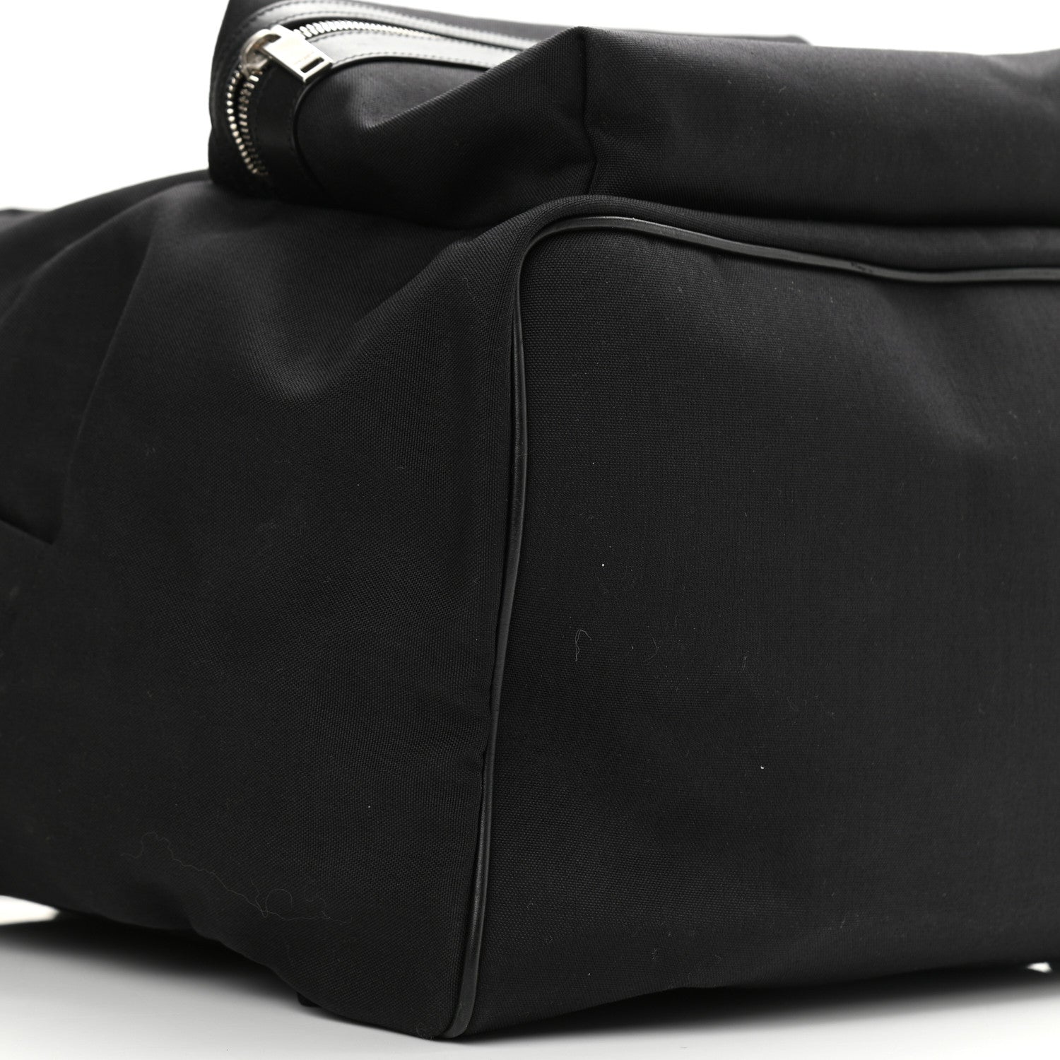 Saint Laurent Canvas City Backpack Black 9 of 12