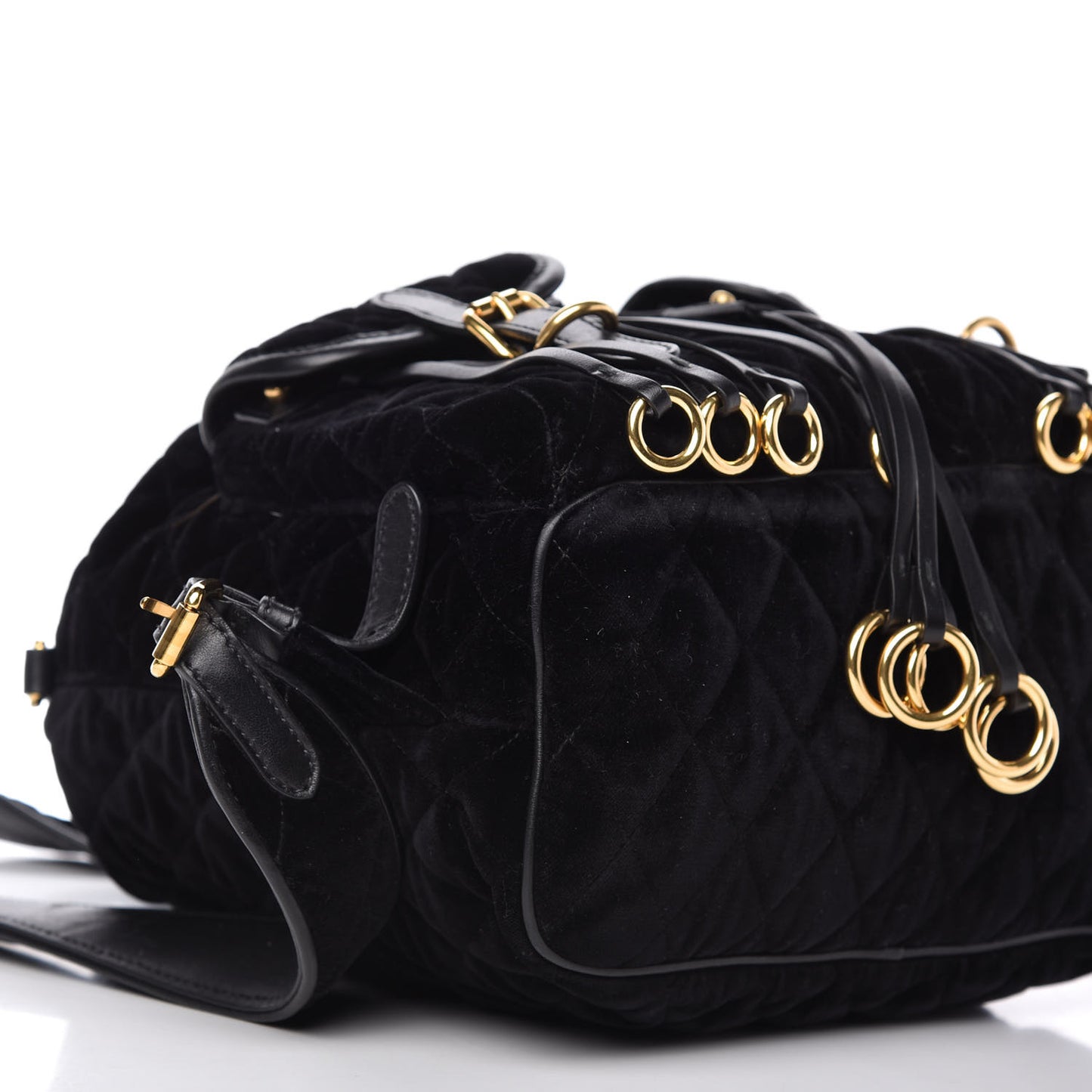 Velluto Velvet Impunture Corsaire Backpack Black