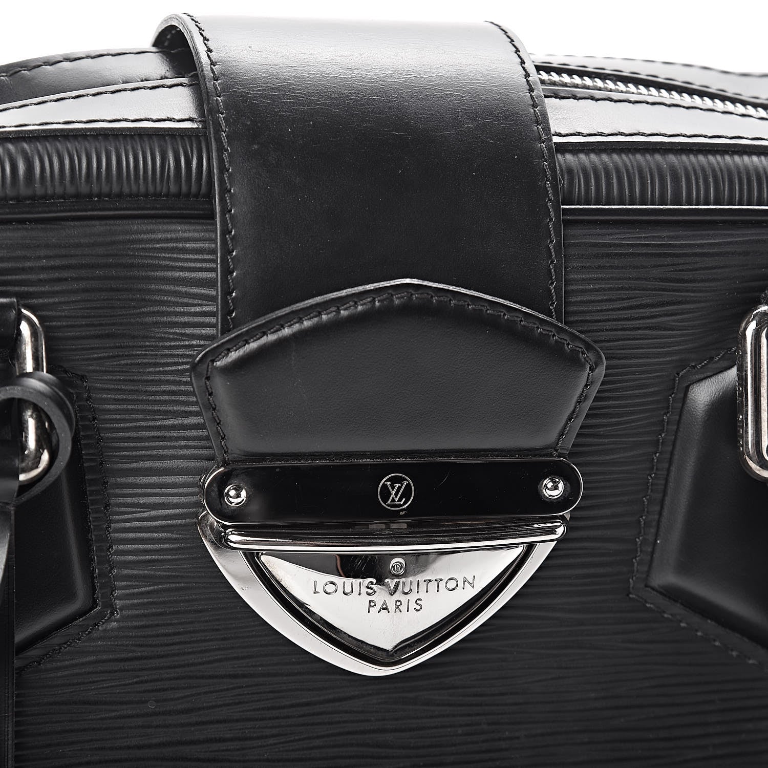 Louis Vuitton Epi Bowling Montaigne GM Black 9 of 12