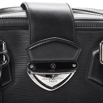 Louis Vuitton Epi Bowling Montaigne GM Black 9 of 12