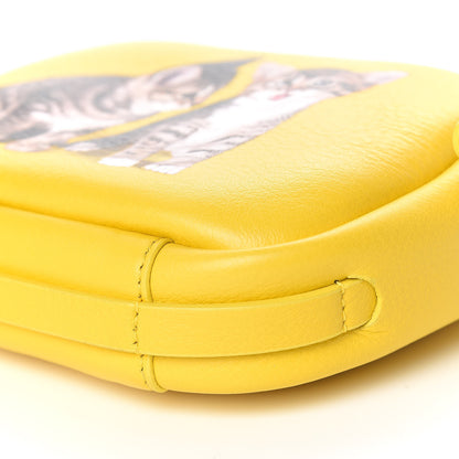 Balenciaga Calfskin XS Everyday Kittens Camera Bag Jaune 7 of 10