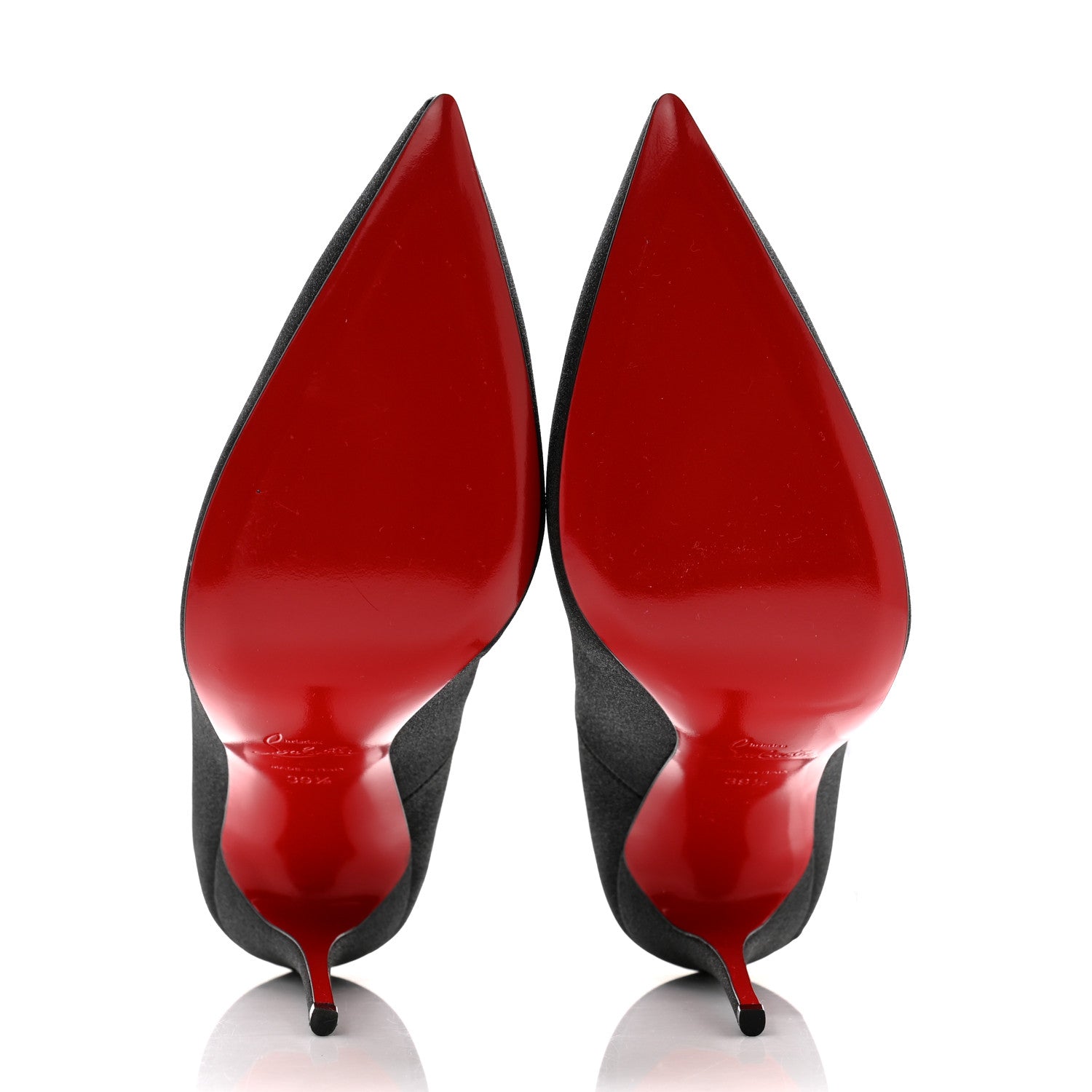 Christian Louboutin Mini Glitter So Kate 120 Pumps 39.5 Black 5 of 9