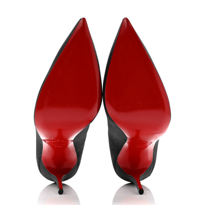 Christian Louboutin Mini Glitter So Kate 120 Pumps 39.5 Black 5 of 9