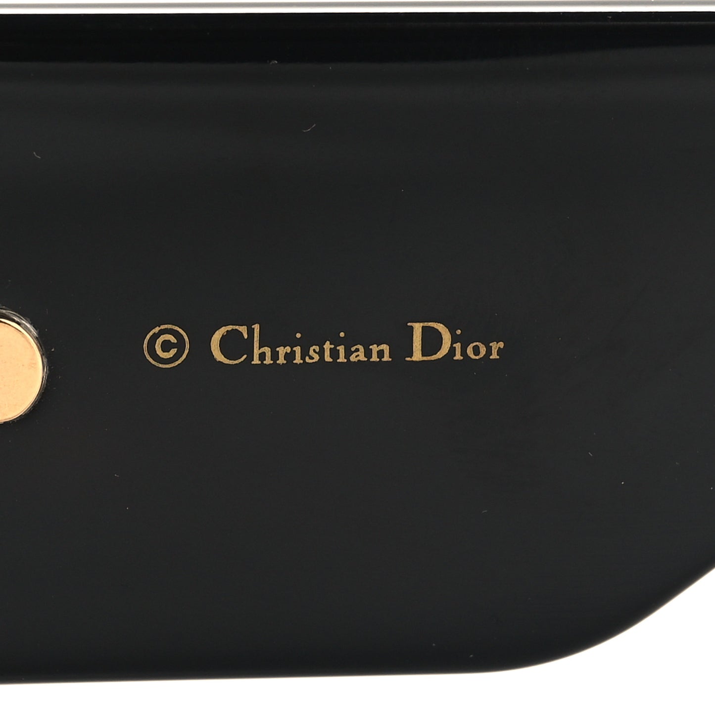 Acetate DiorSo Light 2 Shield Sunglasses Black