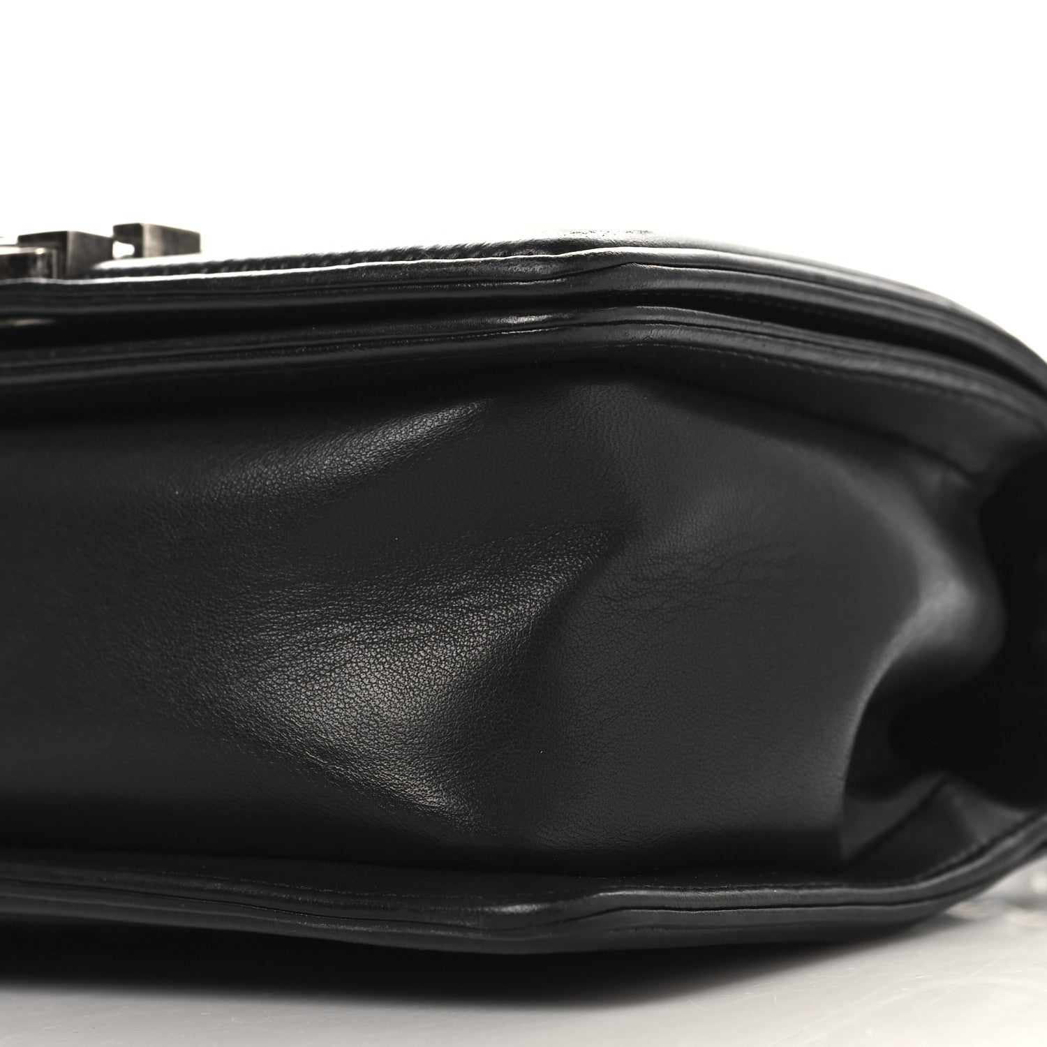 Chanel Lambskin Pleated Small Boy Flap Black 10 of 10