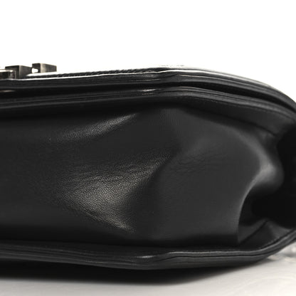 Chanel Lambskin Pleated Small Boy Flap Black 10 of 10