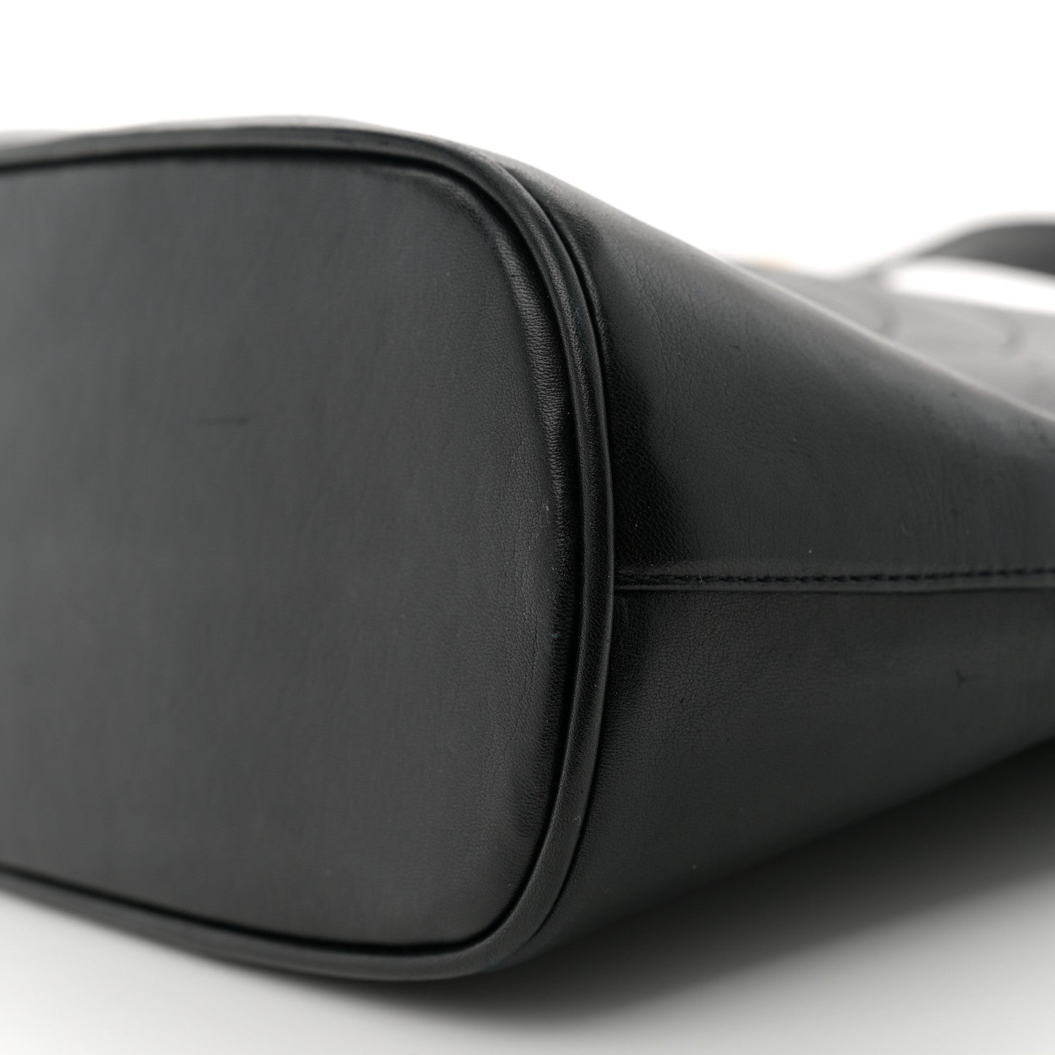 Chanel Lambskin CC Shoulder Bag Black 10 of 10