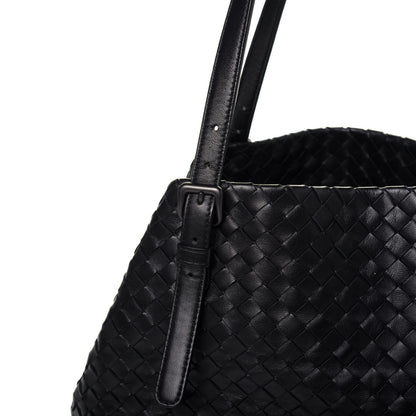 Bottega Veneta Nappa Intrecciato Medium Cesta Tote Black 11 of 18