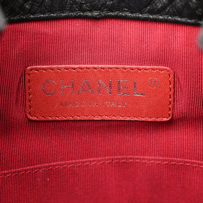 Chanel Aged Calfskin Quilted Small Gabrielle Backpack Black 6 of 16