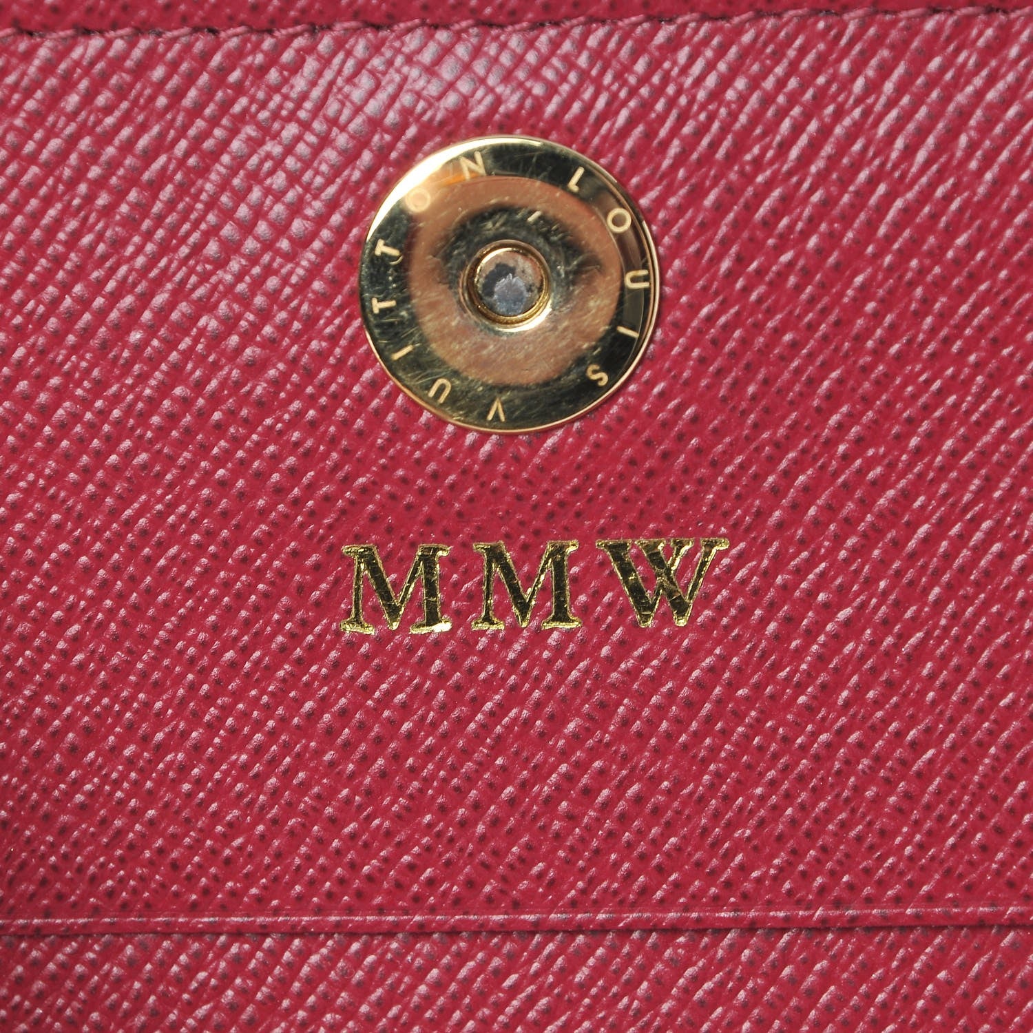 Louis Vuitton Monogram Adele Compact Wallet Fuchsia 9 of 9