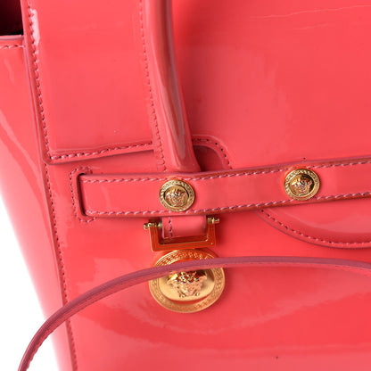 Versace Patent Small Signature Bag Pink 9 of 13