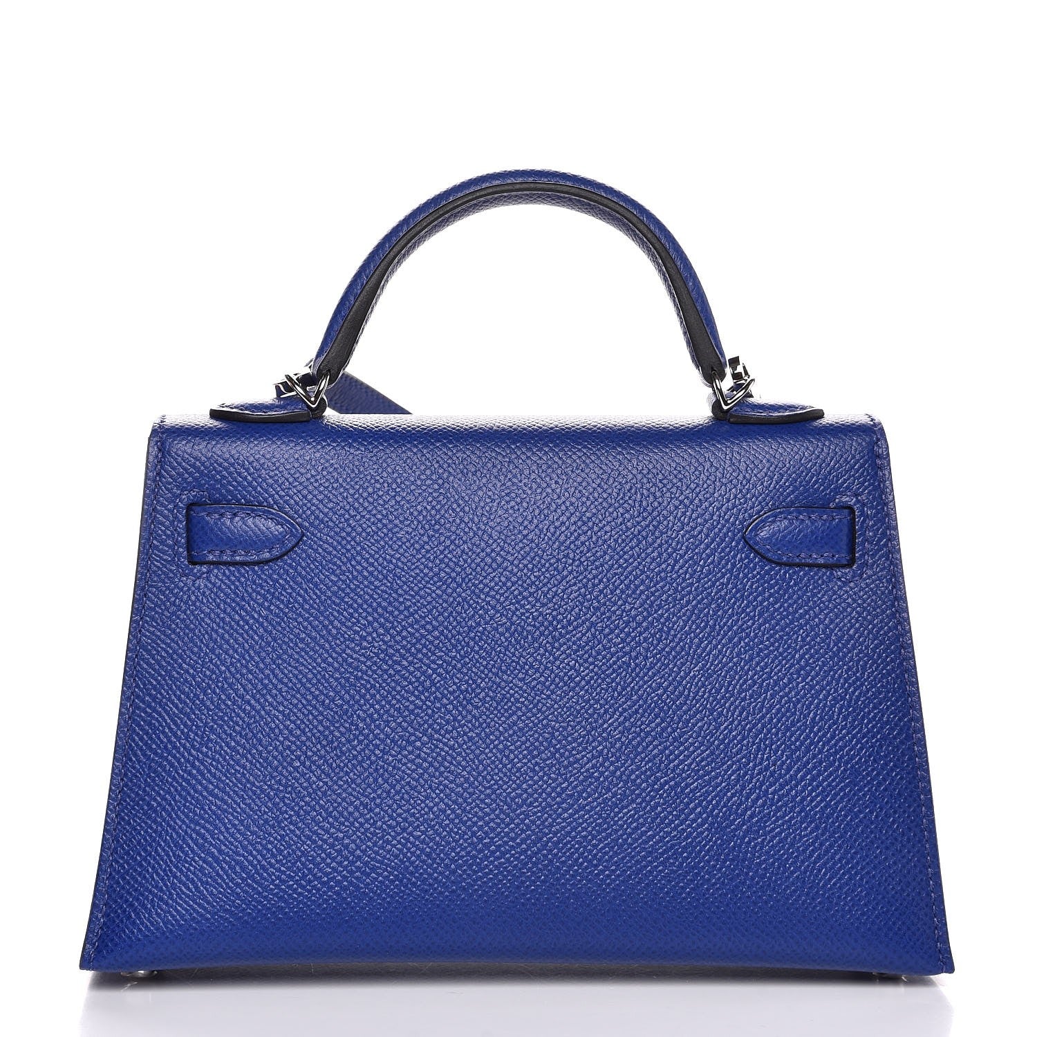 Hermes Epsom Mini Kelly Sellier 20 Bleu Electrique 4 of 35