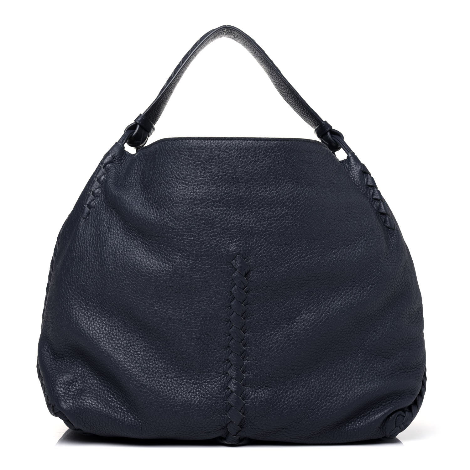 Bottega Veneta Washed Cervo Deerskin Large Hobo Denim 1 of 20